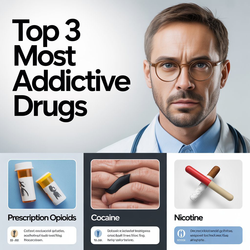  top 3 most addictive drugs
