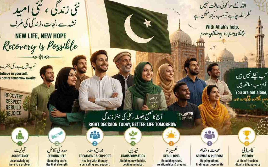 Addiction Recovery in Pakistan: Stages, Timeline & What Works