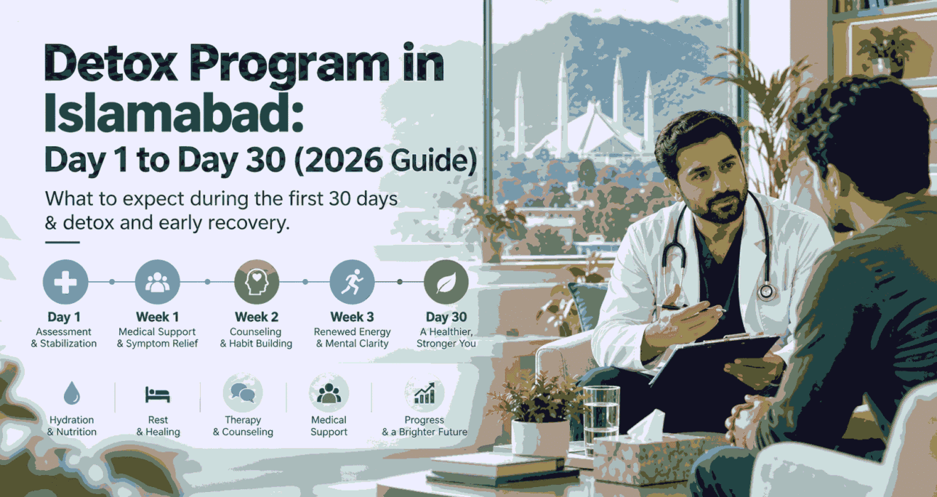 Detox Program in Islamabad: Day 1 to Day 30 (2026 Guide)